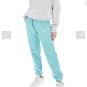 Sporty & Rich Blue Jogger Track Pants Relaxed Fit